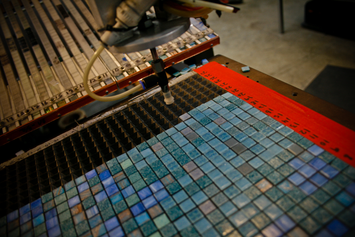 Mosaic Tile installation tool