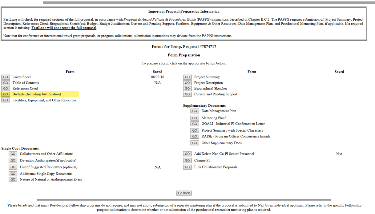 Form Preparation part 30  NSF SBIR